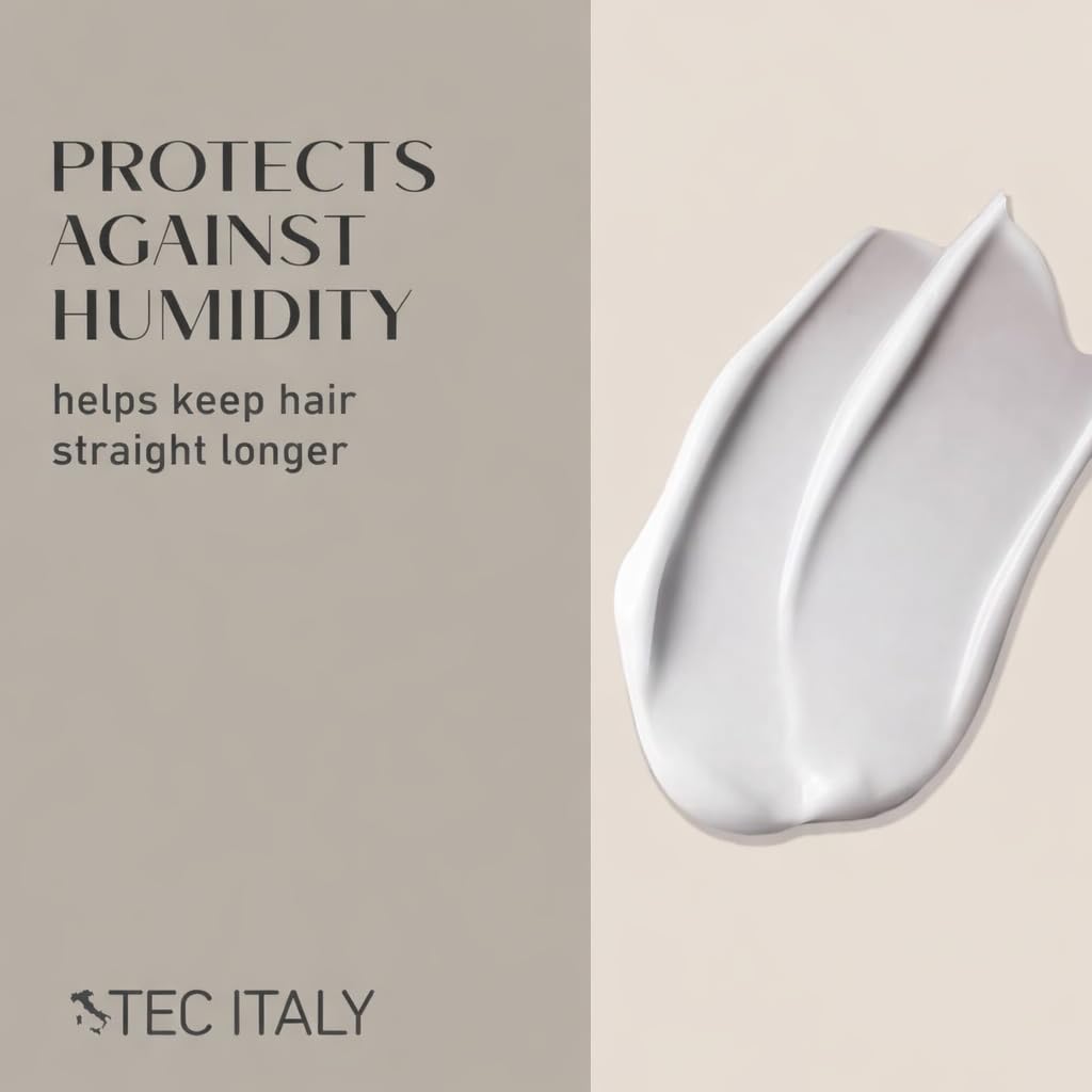 Tec Italy Metamorfosi Leave-In Styling Cream for Curly & Wavy Hair, Heat Protection, Smoothing, Frizz Control & Shine, 10.14 fl oz (300 ml)