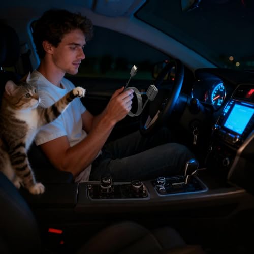 Cable de audio y video para coche con conector transmisor de sonido estable 2