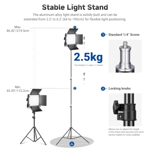 NEEWER 660 LED 2-Pack