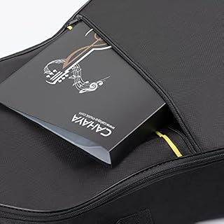 CAHAYA Housse de Guitare Acoustique de 41 Pouces Etui étanche Poussière Sac Souple en Tissu Polyester Poche Externe pour… - Les Beatles, Paul McCartney, John Lennon, RIngo Starr, George Harrison CAHAYA Housse de Guitare Acoustique de 41 Pouces Etui étanche Poussière Sac Souple en Tissu Polyester Poche Externe pour… – Image 4