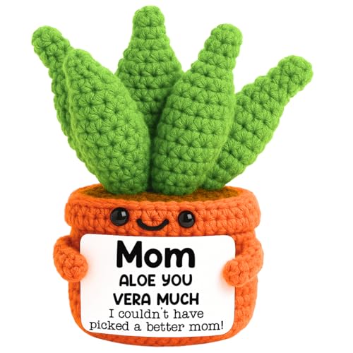 Crochet Aloe Plant Gift
