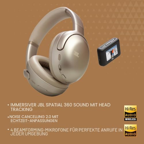 JBL Tour One M3 Smart Tx – Kabellose Over-Ear-Kopfhörer mit Geräuschunterdrückung und intelligentem Sender, Hi-Res-Audio (3… – Ansicht 5