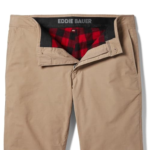 Eddie Bauer Men'S Voyager Flex Fleece-Lined Chino Pants thumb #3
