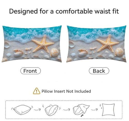 Coussin canapé imperméable extérieur housse oreiller rectangulaire 50x80