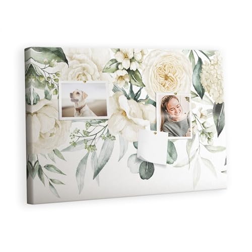 Tableau mural liège horizontal pour organiser vos projets sans encombrer le bureau