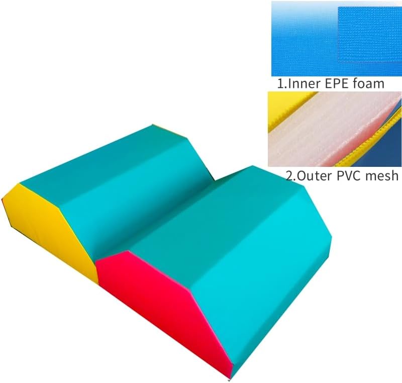 Split octagonal pillar Gymnastics octagonal tumbler Rolling gymnastics mat Physical fitness octagonal foam pad Detachable custom gymnastics mat