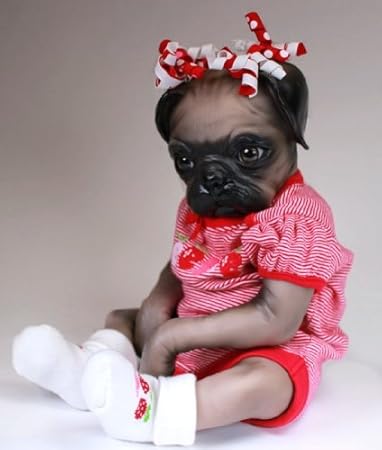 reborn pug doll