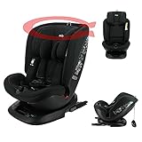 Migo - Seggiolino auto isofix KIRIO 360° - Grp 0+/1/2/3 (0-36Kg) - Reclinabile ed evolutivo - Indietro alla strada 0-18 Kg