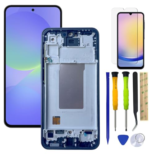 Écran tactile Samsung Galaxy A36 5G pour retrouver vos applications et photos après une chute