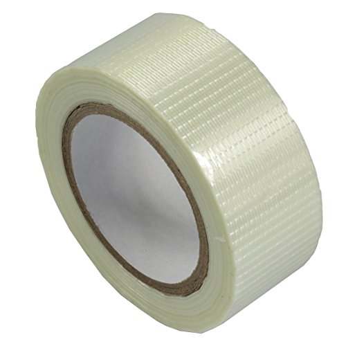 Cinta de filamento de vidrio con resistencia extrema Triplast de 50 m para cajas pesadas