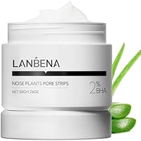LANBENA Tiras para Puntos Negros (50 Gramos), 100 Piezas Tiras