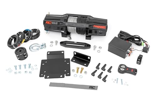 Rough Country Winch Mounting Kit w/RS6500SA for Honda Pioneer 100...