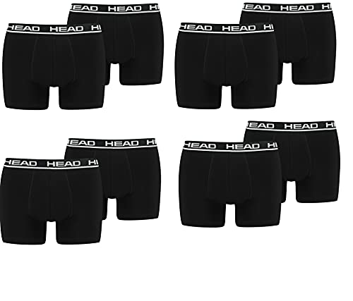 Preisvergleich Produktbild HEAD Herren Boxershorts Unterwäsche 8P (Schwarz, XL)