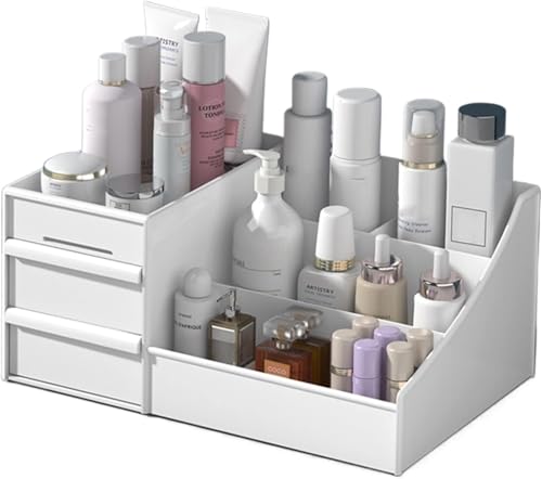 Organizador de Mesa Porta Caneta Maquiagem Cosmeticos Gaveta Escritório Multiuso