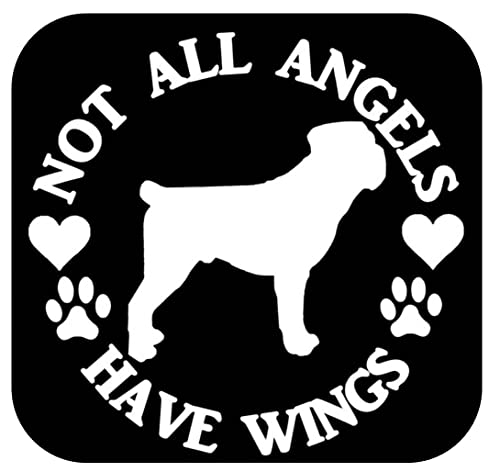 Boerboel Sticker Angel OS 355 Vinyl Decal 6" Dog Breed