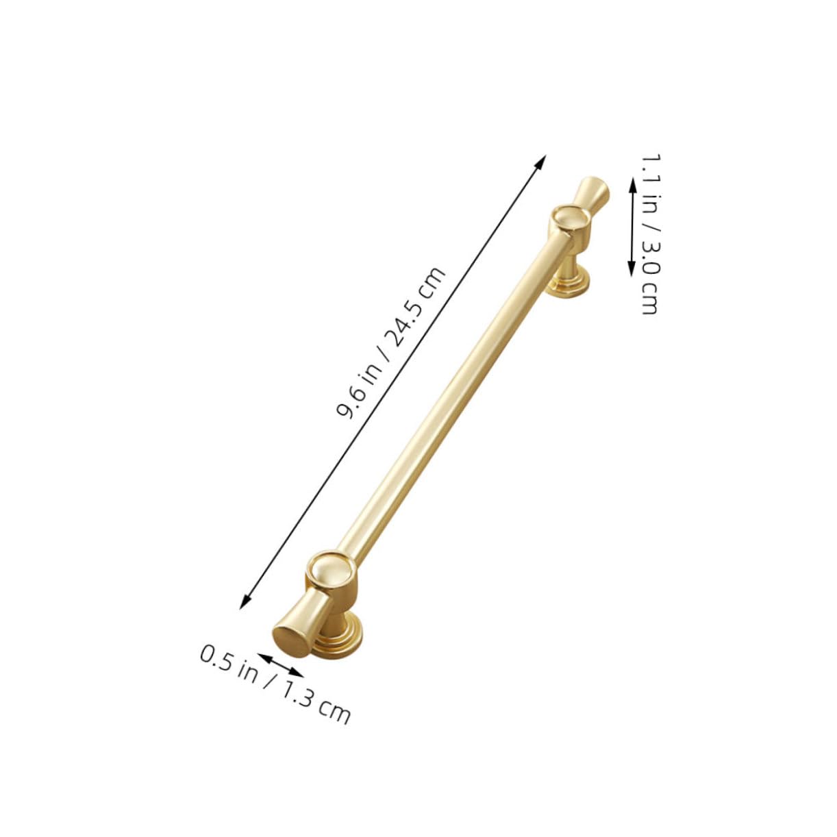 SEWOART Cabinet Pull Handles Bronze and Gold Satin Nickel Door Pulls Wardrobe Handles for Home Decor