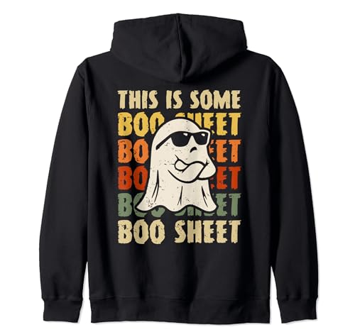 Fantasma de Halloween This Is Some Boo Sheet divertido disfraz gráfico Sudadera con Capucha