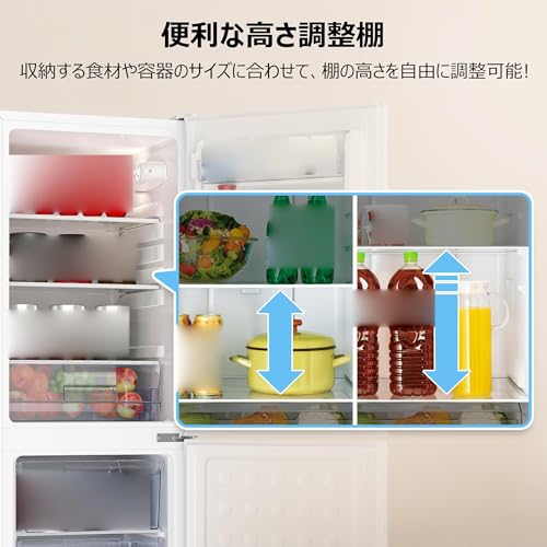 ノーブランド品 冷蔵庫 CRB126AH