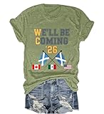Scotland We'll Be Coming Shirt Scotland We'll Be Coming T-Shirt Damen Herren, Grün 1, L
