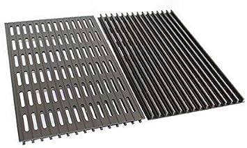 Modernhome MHP Gas Grill JNR Sear Magic Ribbed Anodized Aluminum Cooking Grate Set HHGRIDS-Set