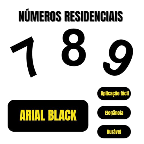 LAURINDOS, Número Residencial 2 Preto Epóxi 20cm Corte a Laser