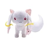 YLQANONG KanameMadoka Figures Pillow Anime Okashi No Majo/Kyuubey Soft Stuffed Pillow Cushions Anime Figures for Fans