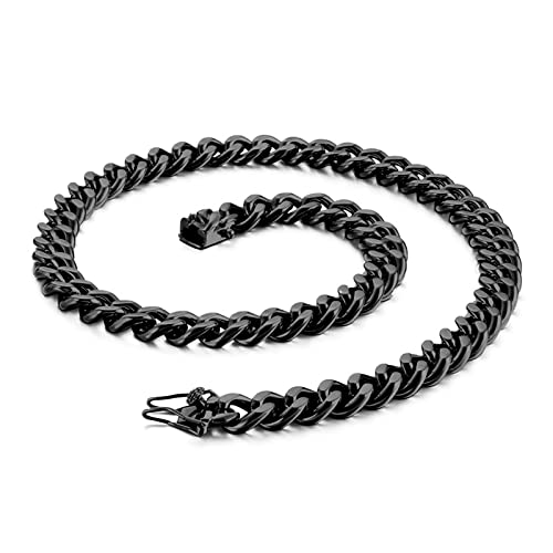 Chaîne en acier inoxydable de 10 mm : finissez-en avec les bijoux qui ternissent