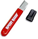 Speedy Sharp, Tool Sharpener, Blade Sharpener, Carbide Sharpener, Knife Sharpening Tool for Kitchen knives Garden Tools Axe Pocket Knives Pruning Shears Hedge Scissors Clippers Pocket Knives (RED)