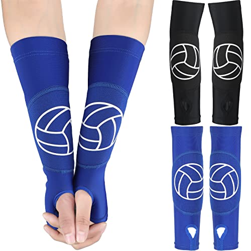Newcotte 2 Pairs Volleyball Arm Sleeves Hitting Passing