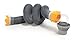 Camco Deluxe Sewer Hose Kit with Swivel Fittings, Clear Elbow Fitting, Hoses, Storage Caps, and Bonus Clear Extender, 20 Feet (39658)