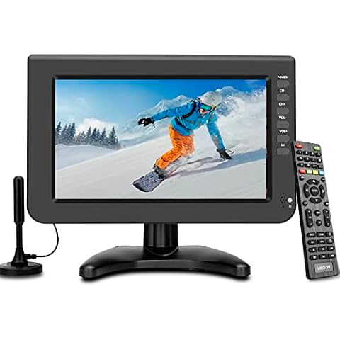 Televisor portátil Digital DVB-T2 con batería Recargable Cover