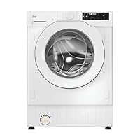 Hoover H-Wash and Dry 400 Integrated Washer Dryer, 9 Kg Wash plus 6 Kg Dry, Combined Cycle Class D, 1600 RPM, hOn App Connectivity, Steam Care Pro Cycle, White, 60x53x82 cm - BH4S696M6D9-80