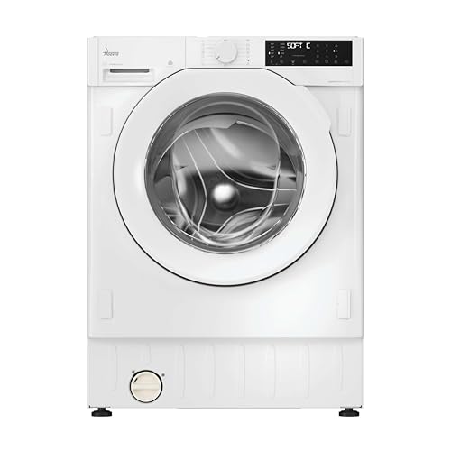 Hoover H-Wash and Dry 400 Integrated Washer Dryer, 9 Kg Wash plus 6 Kg Dry, Combined Cycle Class D, 1600 RPM, hOn App Connectivity, Steam Care Pro Cycle, White, 60x53x82 cm - BH4S696M6D9-80