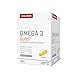 Produktbild Body Attack Omega 3 Gold, 120 Softgel Kapseln - hochdosierte Omega 3 Fettsäuren + Vitamin E im Spitzenverhältnis 330mg EPA und 220mg DHA, 1000mg Fish Oil pro Portion, Made in Germany
