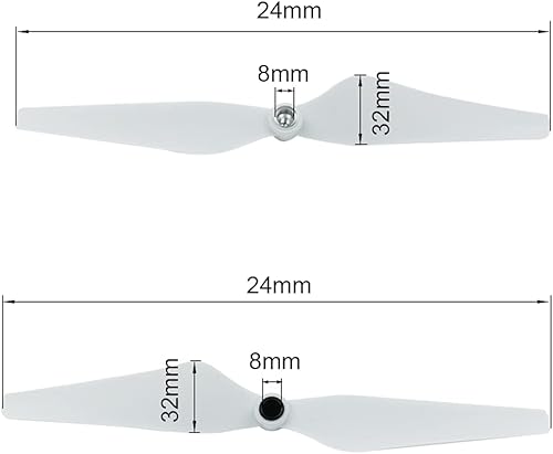 Miniatura 2 de FLYPIG 4 pares 9450 autoapriete Drone Hélices CWCCW para DJI Phantom 3 Profesional, avanzado, estándar, Phantom 22 Vision+3FC40E300 Drone Hélice