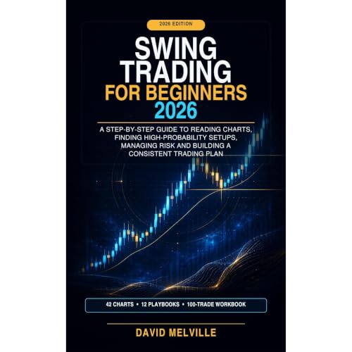 Swing Trading for Beginners 2026 Audiolibro Por david melville arte de portada