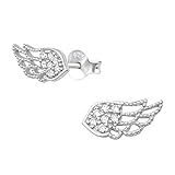 Edle Laimons Damen-Ohrstecker aus echtem Sterling Silber 925