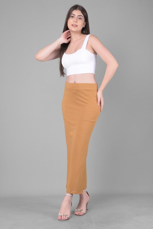 Image of Comfort Lady Women Cotton Blend Saree Shapewear /Saree Shapers Underskirt /Saree Petticoat