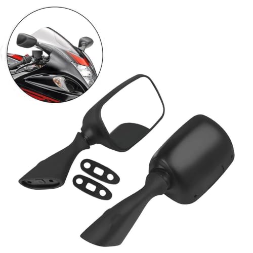 Espejos retrovisores laterales motocicleta para rutas y curvas en Suzuki GSX-R 4