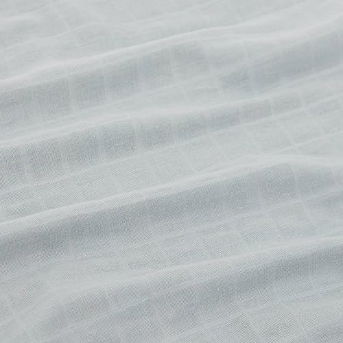Image of Little Unicorn Standard Pillowcase 2 Pack | Super Soft & Breathable Muslin Fabric | Snug Envelope Closure | for Crib and Toddler Bed (Whales)
