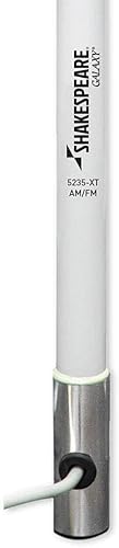 Miniatura 2 de Shakespeare 5235-XT - Antena de banda de entretenimiento Galaxy AM  FM de 8 pies, color blanco
