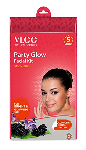 VLCC Partido Glow Kit facial Serie Salon de brillante y una piel radiante 300g Cover