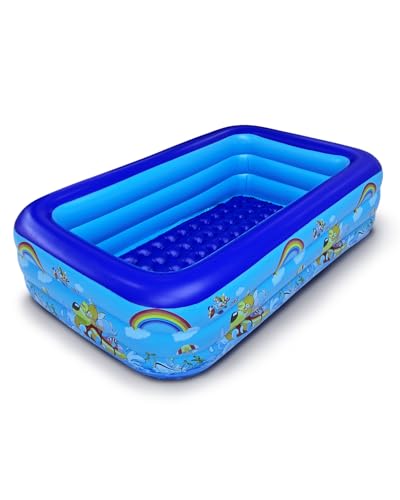 Paddling Pool, Cartoon Pattern Inflatable Swimming Pool Toy
