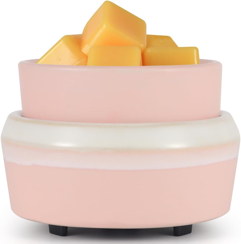 Ceramic Wax Melt Warmer Burner for Scented Wax 3in1