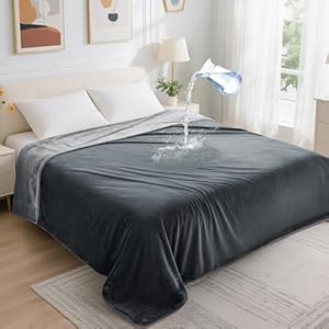 LOOBANI Waterproof Blanket for Bed:...