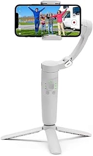 M1 Gimbal Stabilizer for iPhone, Android, Built-in Face Tracking Feature, Ultra-Light, Fixser Gimbal,Active-Track 7.0,One-... Price In India