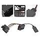 Attisfiera Auto Bluetooth 5.0 Audio Adapter für Astra Zafira Tigra CD70 CD30 DVD90 CDC40 Radio Stereo Kabelbaum Audio Adapterkabel AUX Kabel Voller Kabelbaum