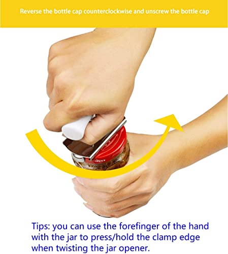 Image of Styxon Jar Opener for Weak Hands, Lid Opener-Powerful Lid and -Quick Opening Tool for Cooking & Everyday Use, Wrench for Seniors Arthritis Elderly to Open Jar Easily | Multicolor
