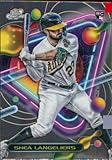 2023 Topps Cosmic Chrome #51 Shea Langeliers RC Rookie Oakland Athletics MLB Baseball Base Trading Card