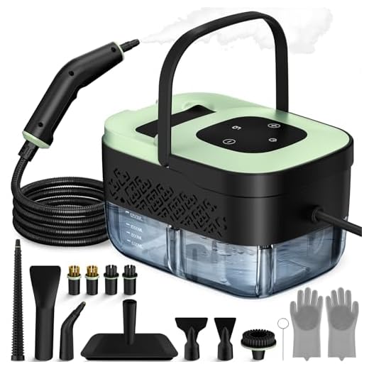 Portable Steam Cleaner with Multi-Purpose Accessories